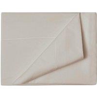 Belledorm Egyptian Cotton 400 Thread Count Flat Sheet in Beige | Size: Double