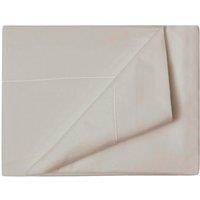 Belledorm Egyptian Cotton 400 Thread Count Flat Sheet in Beige | Size: King