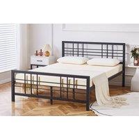 Crazy Price Beds Ltd Dunbar Black Metal Bed | Size: Single