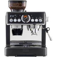Cooks Professional Bean-To-Cup Espresso Coffee Machine 20-Bar with Grinder & Steam Wand in Black