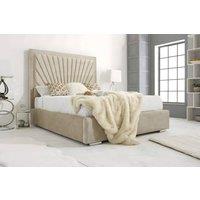 PARADISE BEDS LTD Rest Tech Double Bed Set in Warm White