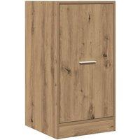 Berkfield Home Apothecary Cabinet Artisian Oak 40x41x77.5 cm Engineered Wood in Brown