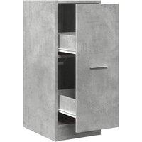 Berkfield Home Apothecary Cabinet Concrete Grey 30x41x77.5 cm Engineered Wood