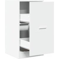 Berkfield Home Apothecary Cabinet White 40x41x77.5 cm Engineered Wood
