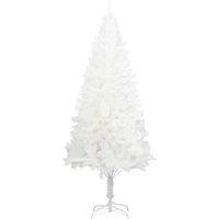 Berkfield Home Artificial Christmas Tree Lifelike Needles White 120 cm