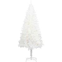 Berkfield Home Artificial Christmas Tree Lifelike Needles White 240 cm