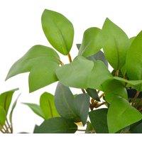 Berkfield Home Artificial Plant Laurel Tree with Pot Green 120 cm