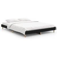 Berkfield Home Bed Frame Black 140x190 cm Engineered Wood