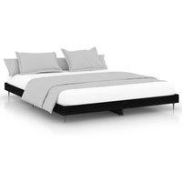 Berkfield Home Bed Frame Black 200x200 cm Engineered Wood