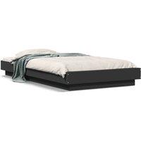 Berkfield Home Bed Frame without Mattress Black 90x200 cm