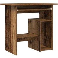 Berkfield Home Desk Old Wood 80x45x74 cm Engineered Wood in Brown | Size: 80 x 45 x 74 cm