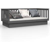 Berkfield Home Day Bed Grey 80x200 cm Solid Wood Pine