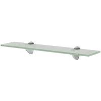 Berkfield Home Floating Shelves 2 pcs Glass 50x20 cm 8 mm in Clear