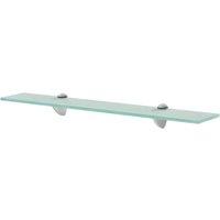 Berkfield Home Floating Shelves 2 pcs Glass 60x20 cm 8 mm in Clear