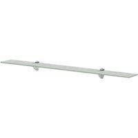 Berkfield Home Floating Shelves 2 pcs Glass 90x20 cm 8 mm in Clear