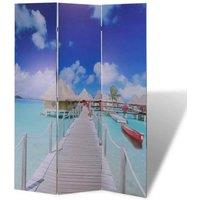 Berkfield Home Folding Room Divider 120x170 cm Beach