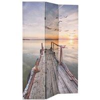 Berkfield Home Folding Room Divider 120x170 cm Lake