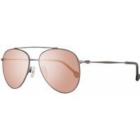 Hally & Son HS665S-5603 Aviator/Navigator Sunglasses in Silver