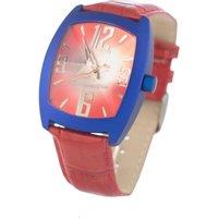 Chronotech CT2050M-05 37mm Quartz Watch in Red