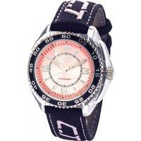 Chronotech CC6280L-07 41mm Quartz Watch in Black