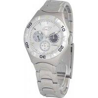 Chronotech CC7051M-06M 38mm Quartz Watch in Silver