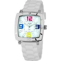 Justina 21971B 40mm Quartz Watch in White