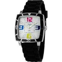 Justina 21971N 40mm Quartz Watch in Black
