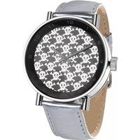 666Barcelona 666-202 43mm Quartz Watch in Silver