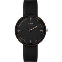 Mam 642 39mm Quartz Watch in Black