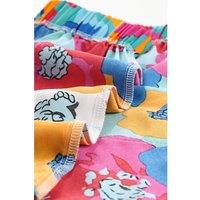 Everyday The Label Women's Multicolor Floral Print Drawstring Elastic Waist Casual Shorts | Size: XL