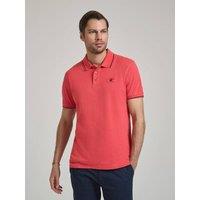 Beverly Hills Polo Club Men's TIPPED POLO PONY POLO SHIRT CORAL in Pink | Size: 2XL