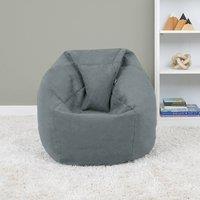 rucomfy Beanbags rucomfy Veneto Kids Classic Bean Bag - Soft Lounge Chair for Kids in Grey