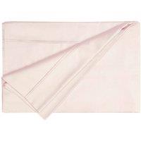 Belledorm Egyptian Cotton 200 Thread Count Flat Sheet in Pale Pink | Size: Double