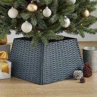 Voltico Folding Christmas Tree Skirt Light Gery / Dark Grey | Size: 45 cm
