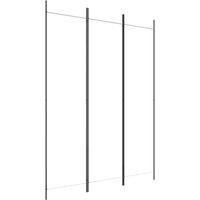 Berkfield Home 3-Panel Room Divider White 150x200 cm Fabric