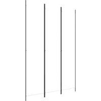 Berkfield Home 3-Panel Room Divider White 150x220 cm Fabric