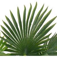 Berkfield Home Artificial Plant Palm with Pot Green 70 cm