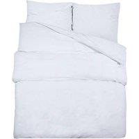 Berkfield Home Duvet Cover Set White 140x200 cm Cotton