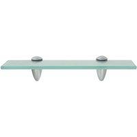 Berkfield Home Floating Shelf Glass 30x10 cm 8 mm in Clear