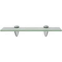 Berkfield Home Floating Shelf Glass 30x20 cm 8 mm in Clear