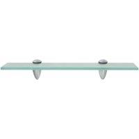 Berkfield Home Floating Shelf Glass 40x20 cm 8 mm in Clear