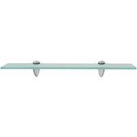 Berkfield Home Floating Shelf Glass 50x10 cm 8 mm in Clear