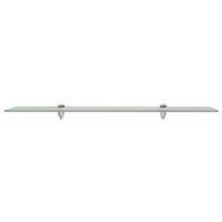 Berkfield Home Floating Shelf Glass 80x10 cm 8 mm in Clear
