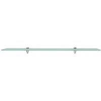 Berkfield Home Floating Shelf Glass 90x10 cm 8 mm in Clear