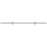 Berkfield Home Floating Shelf Glass 90x20 cm 8 mm in Clear