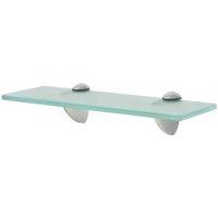 Berkfield Home Floating Shelves 2 pcs Glass 30x20 cm 8 mm in Clear