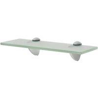 Berkfield Home Floating Shelves 2 pcs Glass 30x20 cm 8 mm in Clear