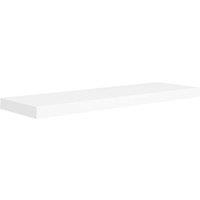 Berkfield Home Floating Wall Shelf White 80x23.5x3.8 cm MDF