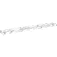 Berkfield Home Gabion Raised Bed Galvanised Steel 270x30x10 cm in Silver | Size: 270 x 30 x 10 cm