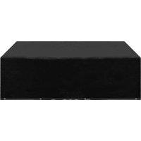 Berkfield Home Garden Furniture Cover 12 Eyelets 250x250x70 cm in Black | Size: 250 x 250 x 70 cm